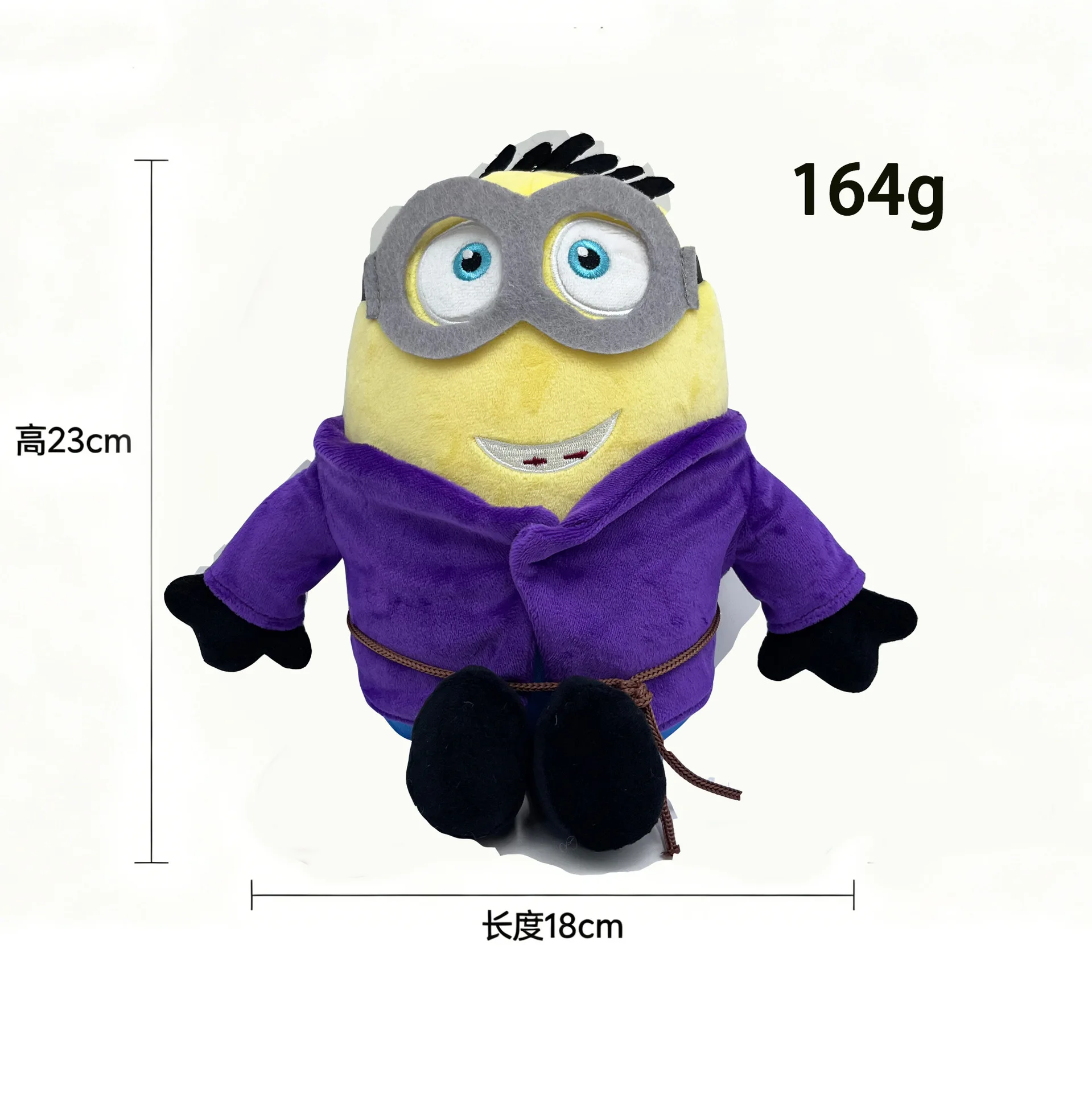 Despicable Me Minion gosedjur med Bob Minion i kawaii-stil, för fans, 23 cm 8 Despicable Me Minion gosedjur med Bob Minion i kawaii-stil, för fans, 23 cm - Bild 8