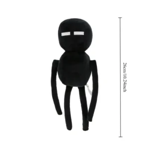 Enderman gosedjur, mjuk spelkaraktär i tydligt kantig form från Minecraft, 26 cm 9 Enderman gosedjur, mjuk spelkaraktär i tydligt kantig form från Minecraft, 26 cm