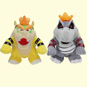 Bowser gosedjur i stående pose med Dry Bowser, gullig och mjuk design, 25 cm 8 Bowser gosedjur i stående pose med Dry Bowser, gullig och mjuk design, 25 cm