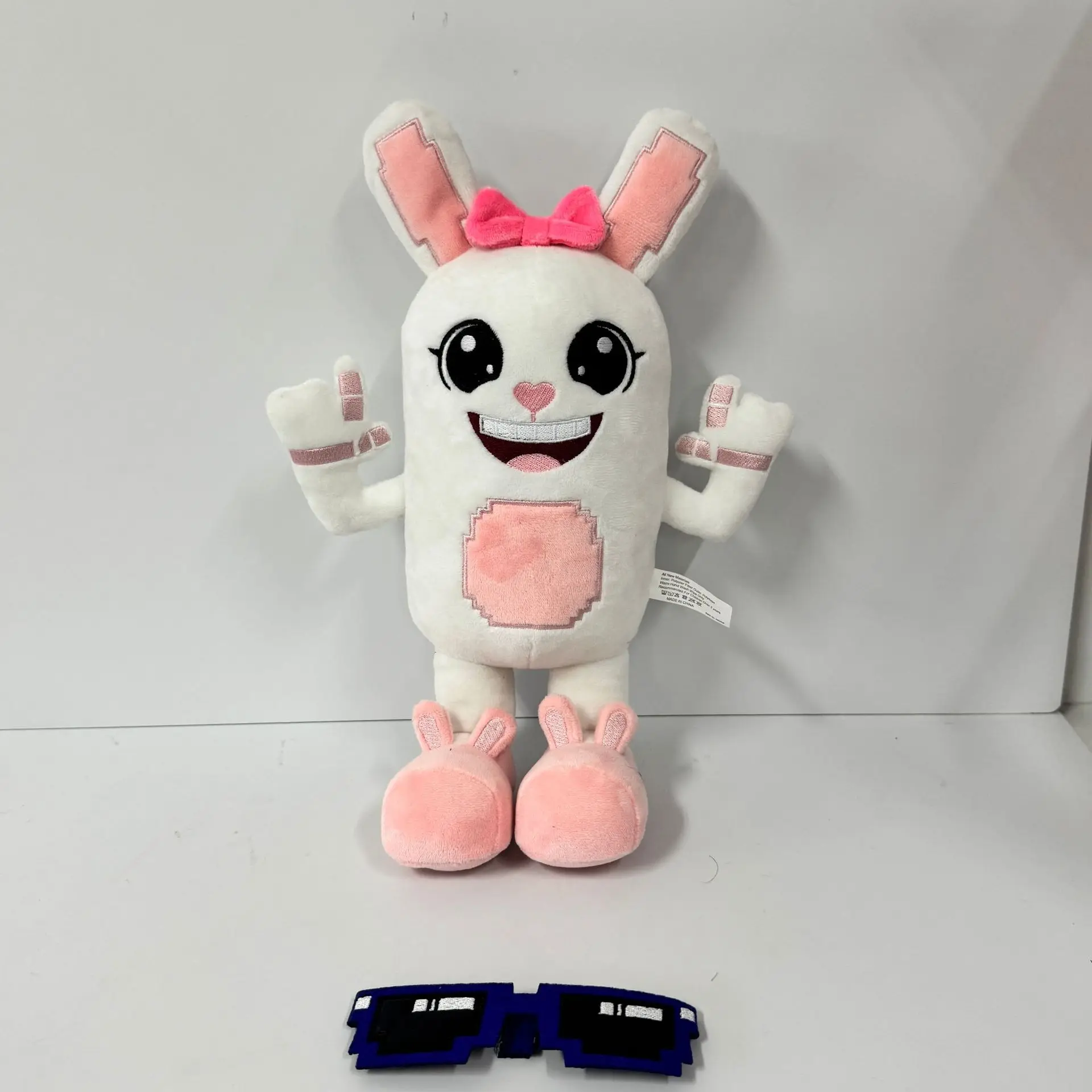 Nyhet: Boppin Bunny kanin gosedjur, söt barnpresent till jul och födelsedag, 30 cm 4 Nyhet: Boppin Bunny kanin gosedjur, söt barnpresent till jul och födelsedag, 30 cm - Bild 4