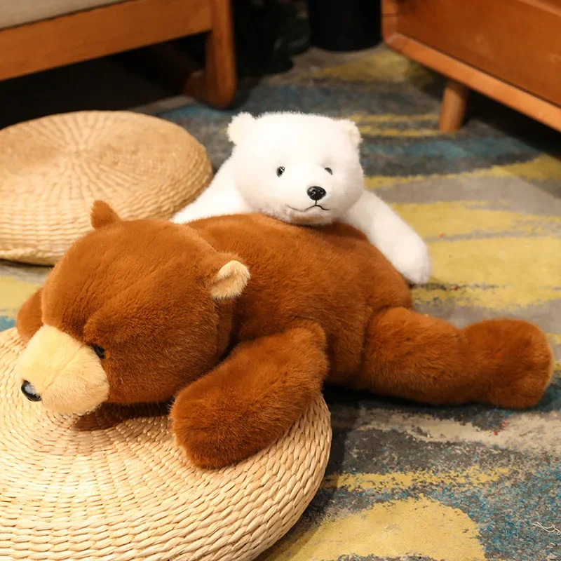 Kawaii björn gosedjur, mjuk liggande kudde med brunbjörns-, isbjörns- och pandamotiv 6 Kawaii björn gosedjur, mjuk liggande kudde med brunbjörns-, isbjörns- och pandamotiv - Bild 6