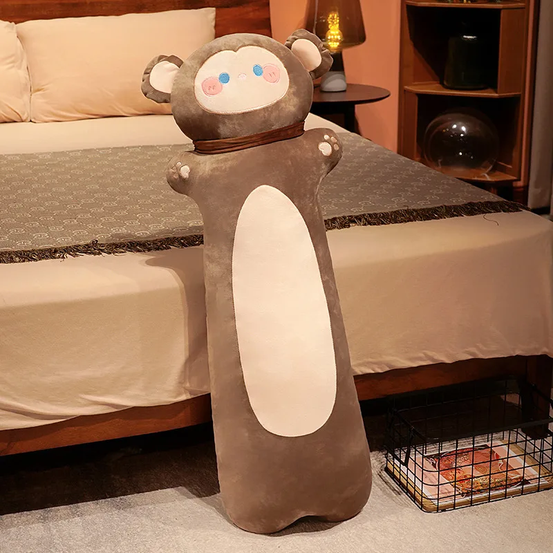 Katt gosedjur som lång kudde i söt design, räv, apa, kanin eller husky, 110–130 cm 9 Katt gosedjur som lång kudde i söt design, räv, apa, kanin eller husky, 110–130 cm - Bild 9