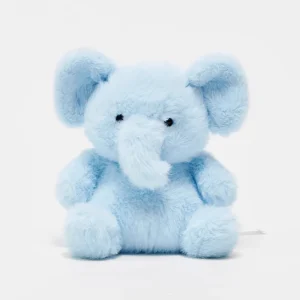 Katt gosedjur som sittande kudde med gris, elefant, sköldpadda, anka, kanin och pingvin