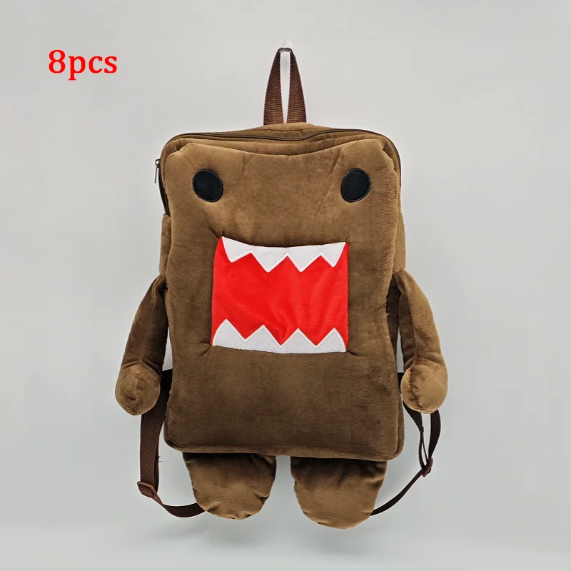Söt brun kawaii-väska med Domo-kun som ryggsäck, tecknad modell, 1, 5 eller 8 st. 7 Söt brun kawaii-väska med Domo-kun som ryggsäck, tecknad modell, 1, 5 eller 8 st. - Bild 7