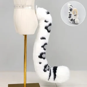 Snow leopard som nyckelring, anime style och Furry style, 100 cm