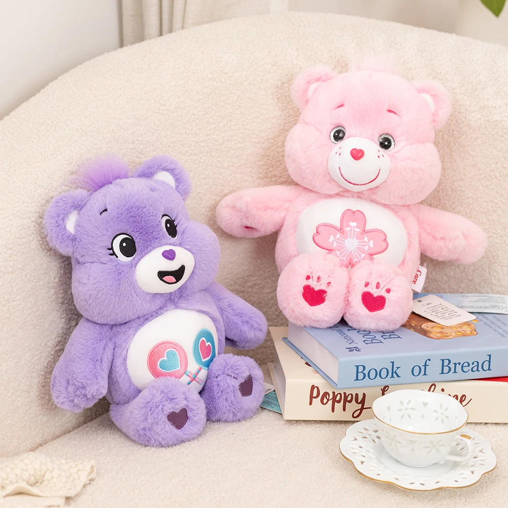 Care Bears björn gosedjur med söt regnbågsdesign, tecknad stil och mjuk sovkudde, 33 cm 3 Care Bears björn gosedjur med söt regnbågsdesign, tecknad stil och mjuk sovkudde, 33 cm - Bild 3