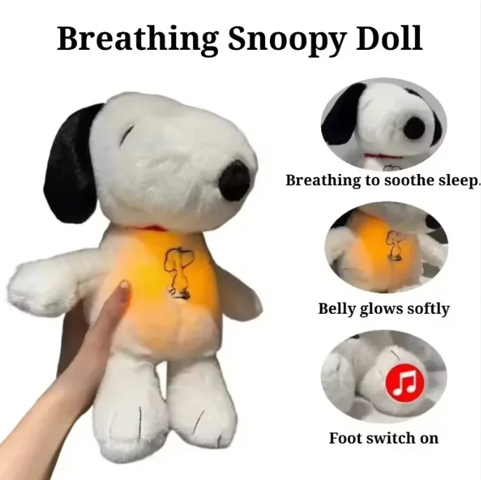 Snoopy hund gosedjur som söt plyschkudde, 30 cm 6 Snoopy hund gosedjur som söt plyschkudde, 30 cm - Bild 6