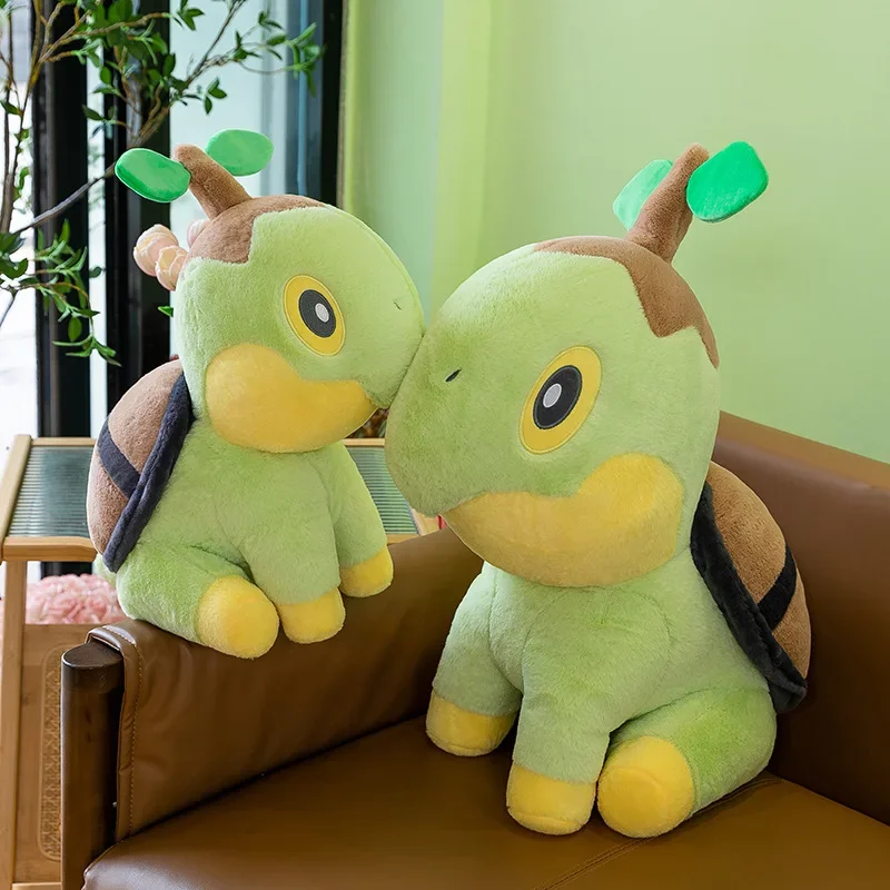 Pokémon Turtwig gosedjur som stor sköldpaddakudde i gullig anime-stil, 35–80 cm 3 Pokémon Turtwig gosedjur som stor sköldpaddakudde i gullig anime-stil, 35–80 cm - Bild 3