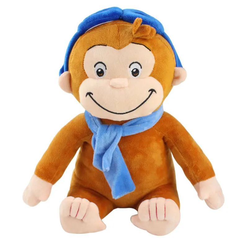 George från Curious George som apa gosedjur och mjuk följeslagardocka med bilderbok 7 George från Curious George som apa gosedjur och mjuk följeslagardocka med bilderbok - Bild 7