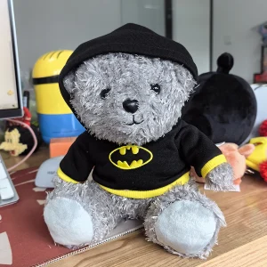 Björn gosedjur från DC Comics med Batman och Superman i klassisk hjältestil, 20 cm 11 Björn gosedjur från DC Comics med Batman och Superman i klassisk hjältestil, 20 cm