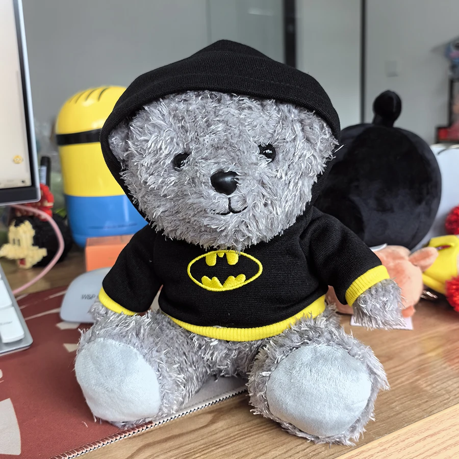 Björn gosedjur från DC Comics med Batman och Superman i klassisk hjältestil, 20 cm 4 Björn gosedjur från DC Comics med Batman och Superman i klassisk hjältestil, 20 cm - Bild 4