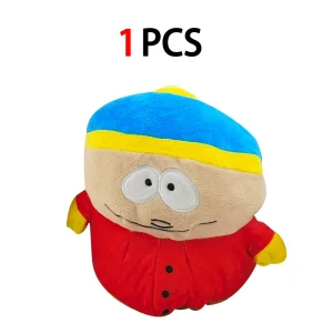 Stan gosedjur från South North Parks, kuddfigur i tecknad stil med Kyle, Kenny och Cartman