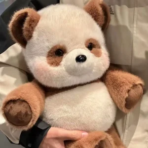 Naturtroget panda gosedjur med kawaii tvättbjörnsdesign, fluffig kudde och dekoration 14 Naturtroget panda gosedjur med kawaii tvättbjörnsdesign, fluffig kudde och dekoration