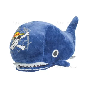 Laboon gosedjur, anime och söt, valformad figur skallemotiv design, 15.5 cm
