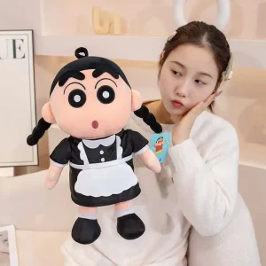 Shin Chan gosedjur från Crayon Shin Chan, söt maid-docka som barnpresent, 28–40 cm 9 Shin Chan gosedjur från Crayon Shin Chan, söt maid-docka som barnpresent, 28–40 cm