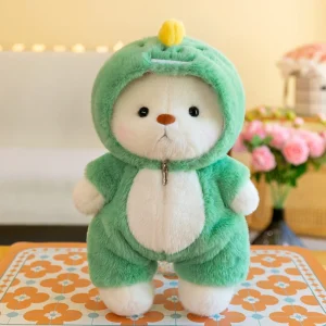30–40 cm kawaii björn gosedjur i kläder, dockformat med tecknad stil för barn 16 30–40 cm kawaii björn gosedjur i kläder, dockformat med tecknad stil för barn