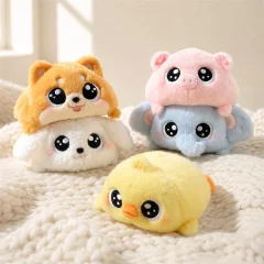 Pingvin gosedjur, Large-eyed och Chubby, shiba stora ögon rund