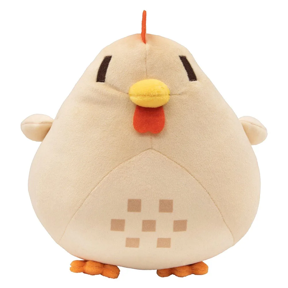 Tecknat kyckling gosedjur från Stardew Valley, mjukt utformat som kudde, 20 cm 4 Tecknat kyckling gosedjur från Stardew Valley, mjukt utformat som kudde, 20 cm - Bild 4