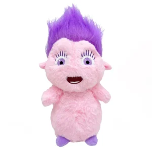 Trolls gosedjur, söt och mjuk, band together tecknad animeinspirerad