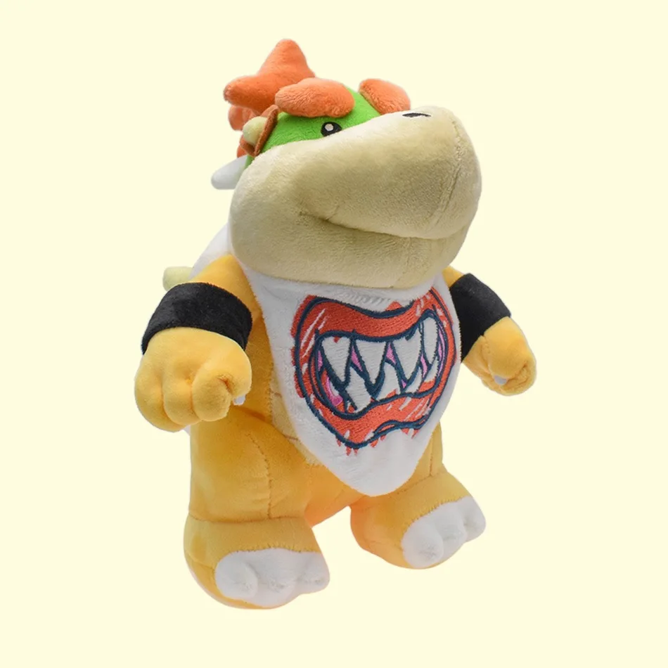 Bowser Jr. gosedjur, Standing och Scarf, super mario sköldpadda stående, 21 cm 2 Bowser Jr. gosedjur, Standing och Scarf, super mario sköldpadda stående, 21 cm - Bild 2