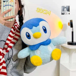 Pokémon Bogaman pingvin gosedjur, mjukt kawaii-mjukisdjur med animekänsla för fans