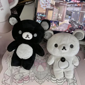 Alternative view of Rilakkuma björn gosedjur i vitt och kawaii-stil för rumsdekoration och födelsedagspresent