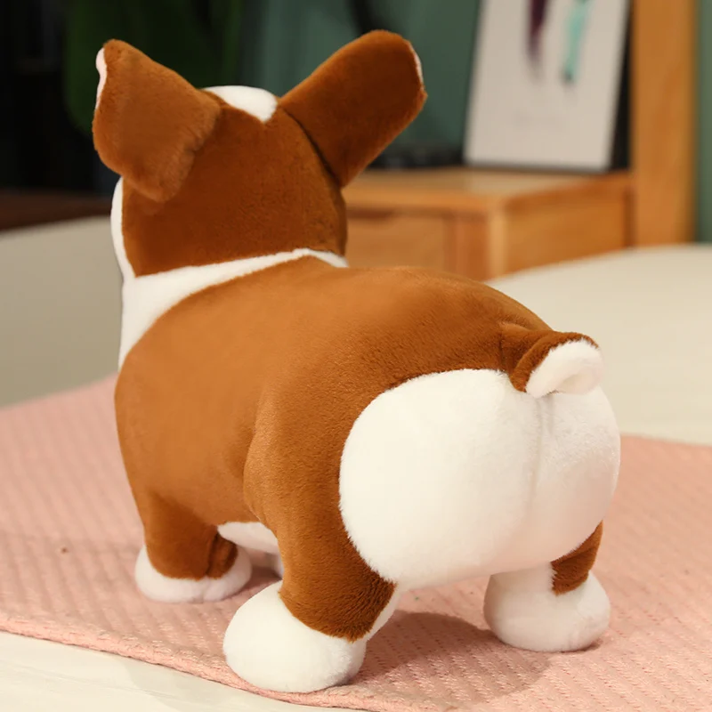 Corgi som hund gosedjur, mjuk kudde i kawaii och tecknad stil, söt present för barn 4 Corgi som hund gosedjur, mjuk kudde i kawaii och tecknad stil, söt present för barn - Bild 4