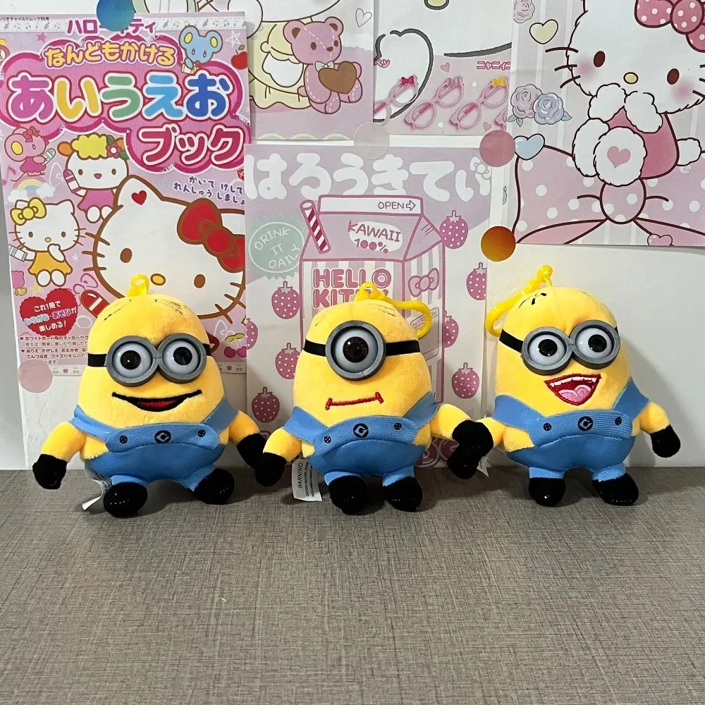 Minions tecknade figur som söt kawaii-nyckelring med hänge, liten present 6 Minions tecknade figur som söt kawaii-nyckelring med hänge, liten present - Bild 6