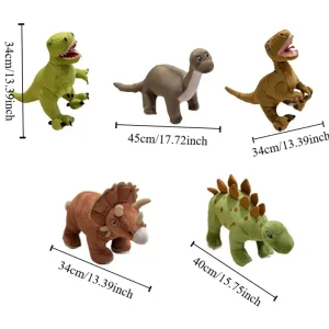 Dinosaurie gosedjur som plyschkudde, Green och Comfortable
