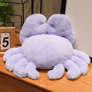 Handgjort crab gosedjur i kawaii- och animeinspirerad tecknad stil, lurvigt, 25–45 cm 15 Handgjort crab gosedjur i kawaii- och animeinspirerad tecknad stil, lurvigt, 25–45 cm
