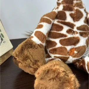 Giraffe gosedjur med söt design, mjukt djungeldjur för hem och soffa, 28 cm 11 Giraffe gosedjur med söt design, mjukt djungeldjur för hem och soffa, 28 cm