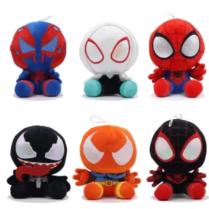 Marvel Spider-Man gosedjur i Q-version med Venom och Ghost Spider, söt superhjältedesign 17 Marvel Spider-Man gosedjur i Q-version med Venom och Ghost Spider, söt superhjältedesign