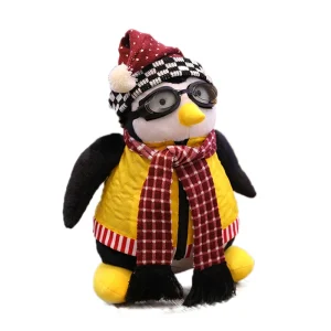 Friends Hugsy pingvin gosedjur för fans, Joeys vän med avtagbara kläder, 27–47 cm 15 Friends Hugsy pingvin gosedjur för fans, Joeys vän med avtagbara kläder, 27–47 cm