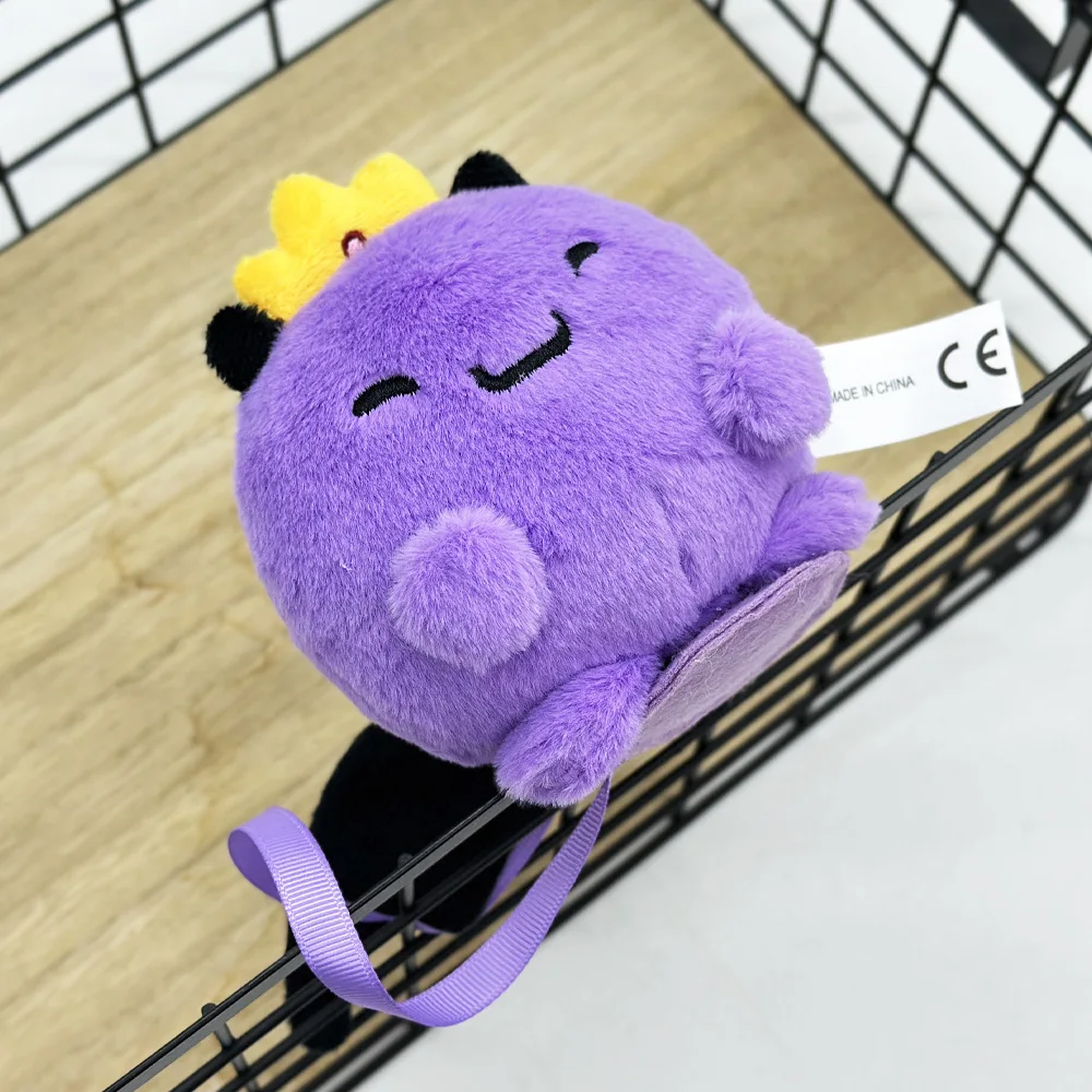 Wemmbu gosedjur i lila från Unstable, söt animefigur för samling och rumsdekoration, 18 cm 3 Wemmbu gosedjur i lila från Unstable, söt animefigur för samling och rumsdekoration, 18 cm - Bild 3