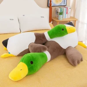 Kawaii anka gosedjur, stor mjuk sovkudde med gåsdesign, som present, 70–115 cm 10 Kawaii anka gosedjur, stor mjuk sovkudde med gåsdesign, som present, 70–115 cm