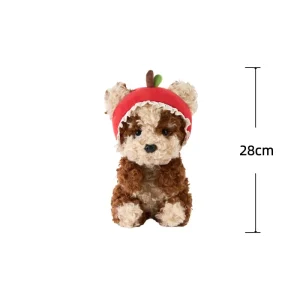 Sött hund gosedjur i kawaii-stil för samling, sovsällskap och födelsedagspresent