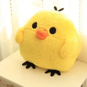 Kawaii Rilakkuma björn gosedjur med Kiiroitori som kudde på 30 cm och handvärmare 9 Kawaii Rilakkuma björn gosedjur med Kiiroitori som kudde på 30 cm och handvärmare