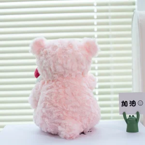 25 cm rosa kawaii björn gosedjur med kakmotiv, kramleksak och födelsedagspresent 11 25 cm rosa kawaii björn gosedjur med kakmotiv, kramleksak och födelsedagspresent