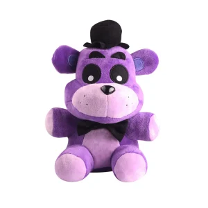 Björn gosedjur i söt tecknad stil från Five Nights at Freddy’s med Foxy och Freddy