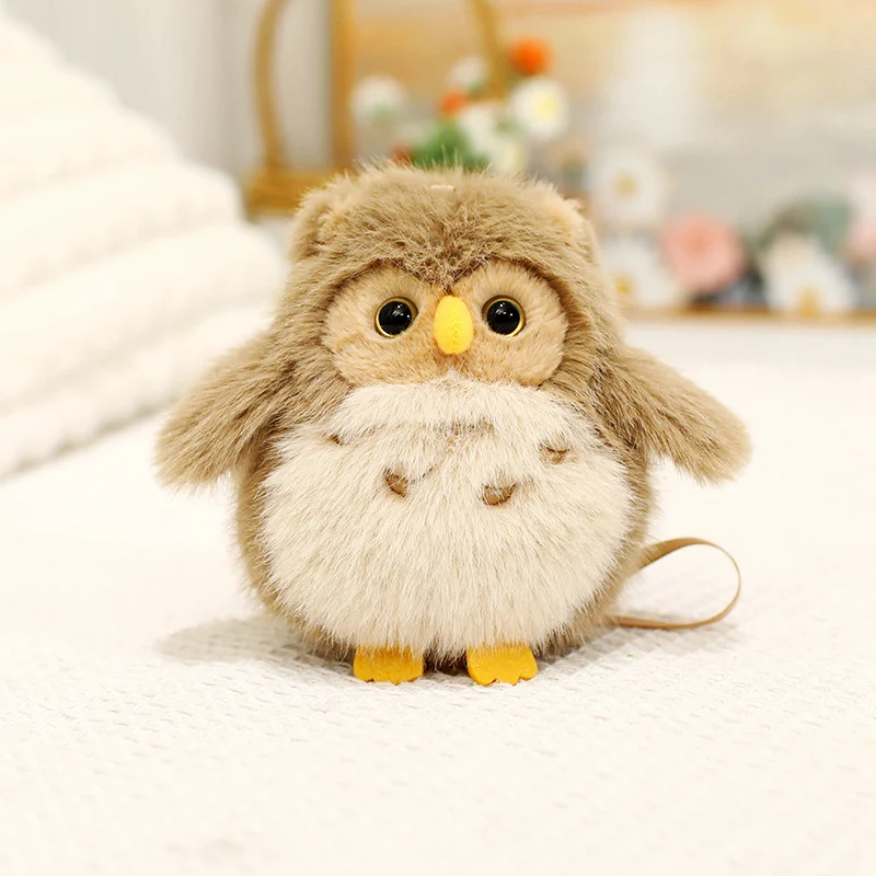 Pingvin och uggla gosedjur med upprätt form, magneter och kawaii-stil, 12 cm 3 Pingvin och uggla gosedjur med upprätt form, magneter och kawaii-stil, 12 cm - Bild 3