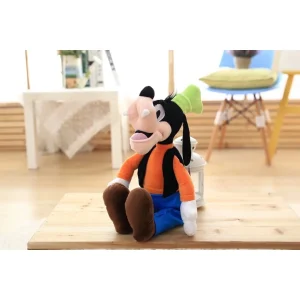 Tecknad Disney mjuk leksak 30 cm med Musse, Mimmi, Långben, Pluto, Kajsa och Kalle Anka