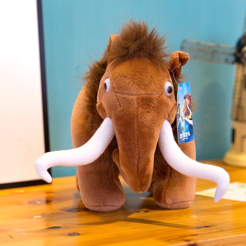 Gosedjur från Ice Age med mammut och sabeltandad tiger, tiger gosedjur för lek, 20–70 cm 10 Gosedjur från Ice Age med mammut och sabeltandad tiger, tiger gosedjur för lek, 20–70 cm - Bild 10