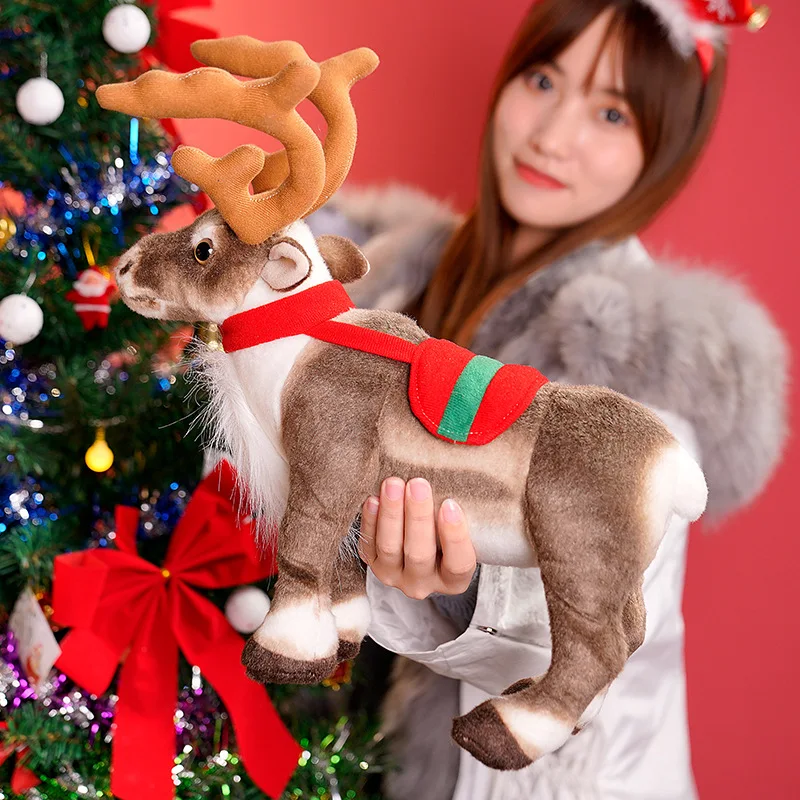 Hjort gosedjur, reindeer naturtrogen renform förgrenade, 35–42 cm 3 Hjort gosedjur, reindeer naturtrogen renform förgrenade, 35–42 cm - Bild 3