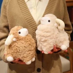 goat gosedjur i kawaii-stil med tecknad design, mjuk sovkompis och julklapp för barn 10 goat gosedjur i kawaii-stil med tecknad design, mjuk sovkompis och julklapp för barn