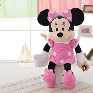 Tecknad Disney mjuk leksak 30 cm med Musse, Mimmi, Långben, Pluto, Kajsa och Kalle Anka