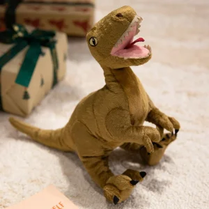 Dinosaurie gosedjur som plyschkudde, Green och Comfortable