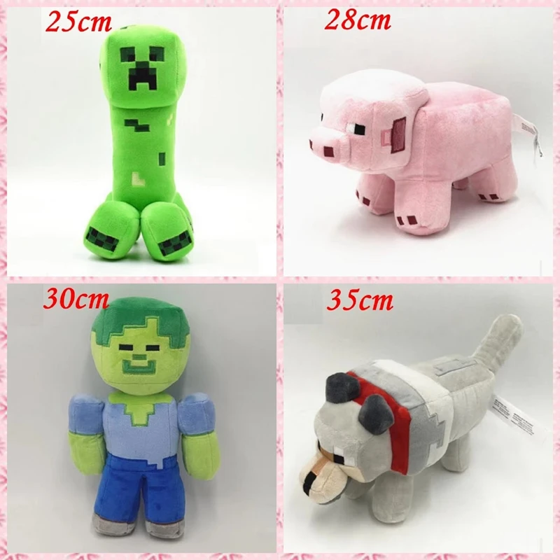 Zombie gosedjur från Minecraft med blockig form och spelinspirerad karaktärsdesign 4 Zombie gosedjur från Minecraft med blockig form och spelinspirerad karaktärsdesign - Bild 4