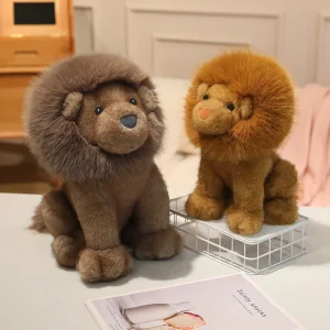 Lejon gosedjur från Lion King, mjuk kudde med gyllene man för barn, 35–45 cm 12 Lejon gosedjur från Lion King, mjuk kudde med gyllene man för barn, 35–45 cm