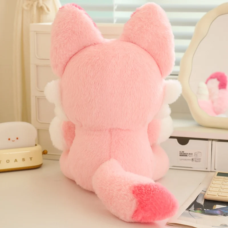 Phantom Fox räv gosedjur som kawaii-kudde i tecknad stil, handgjord julklapp 30–50 cm 6 Phantom Fox räv gosedjur som kawaii-kudde i tecknad stil, handgjord julklapp 30–50 cm - Bild 6
