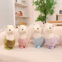 Alpaca gosedjur som mjuk kramkudde, soffkudde i kawaii-stil, plyschkudde, 30 cm